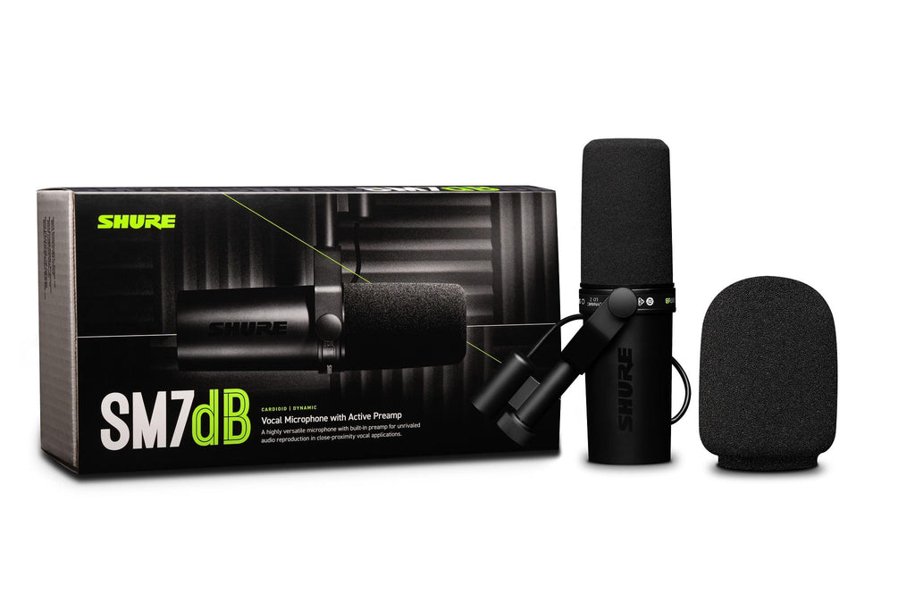 Shure SM7B Dynamic Vocal Microphone for Podcasting & Streaming