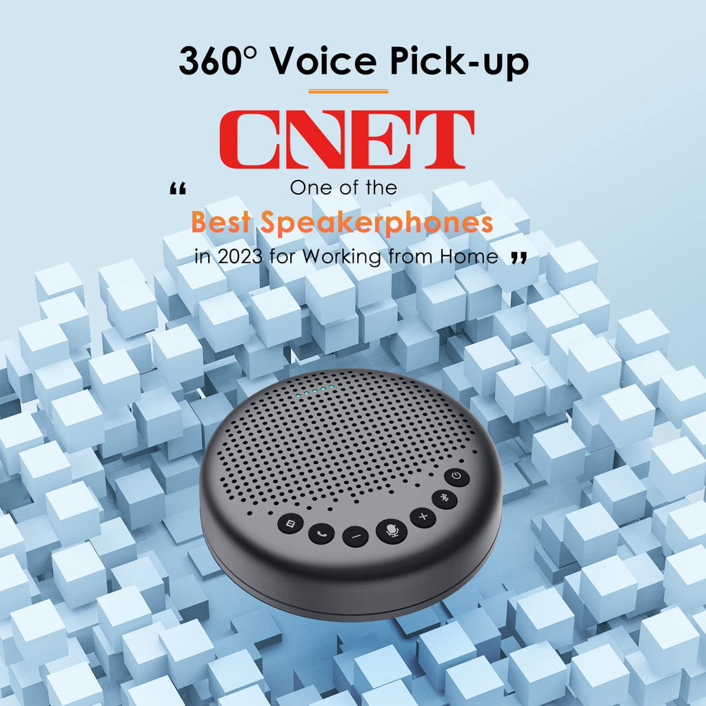 EMEET Luna Plus Kit Conference Speaker and Microphone with 8+1 Mics
