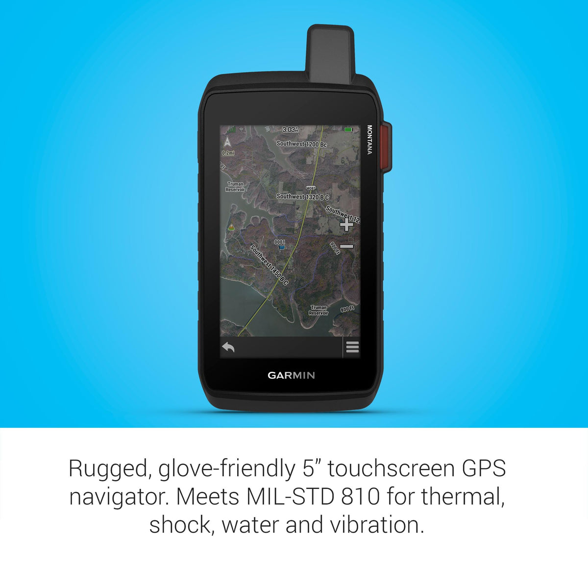 Garmin MontanaÂ® 710, GPS Handheld Navigator