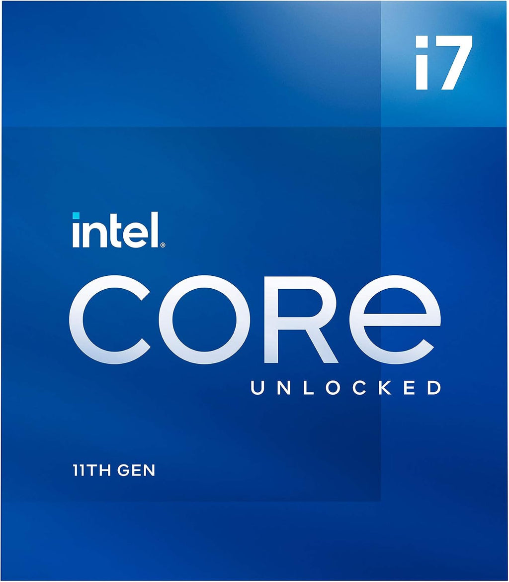 IntelÂ® Coreâ¢ i7-11700K Desktop Processor 8 Cores up to 5.0 GHz Unlocked LGA1200 (Intel 500 Series & Select 400 Series Chipset) 125W