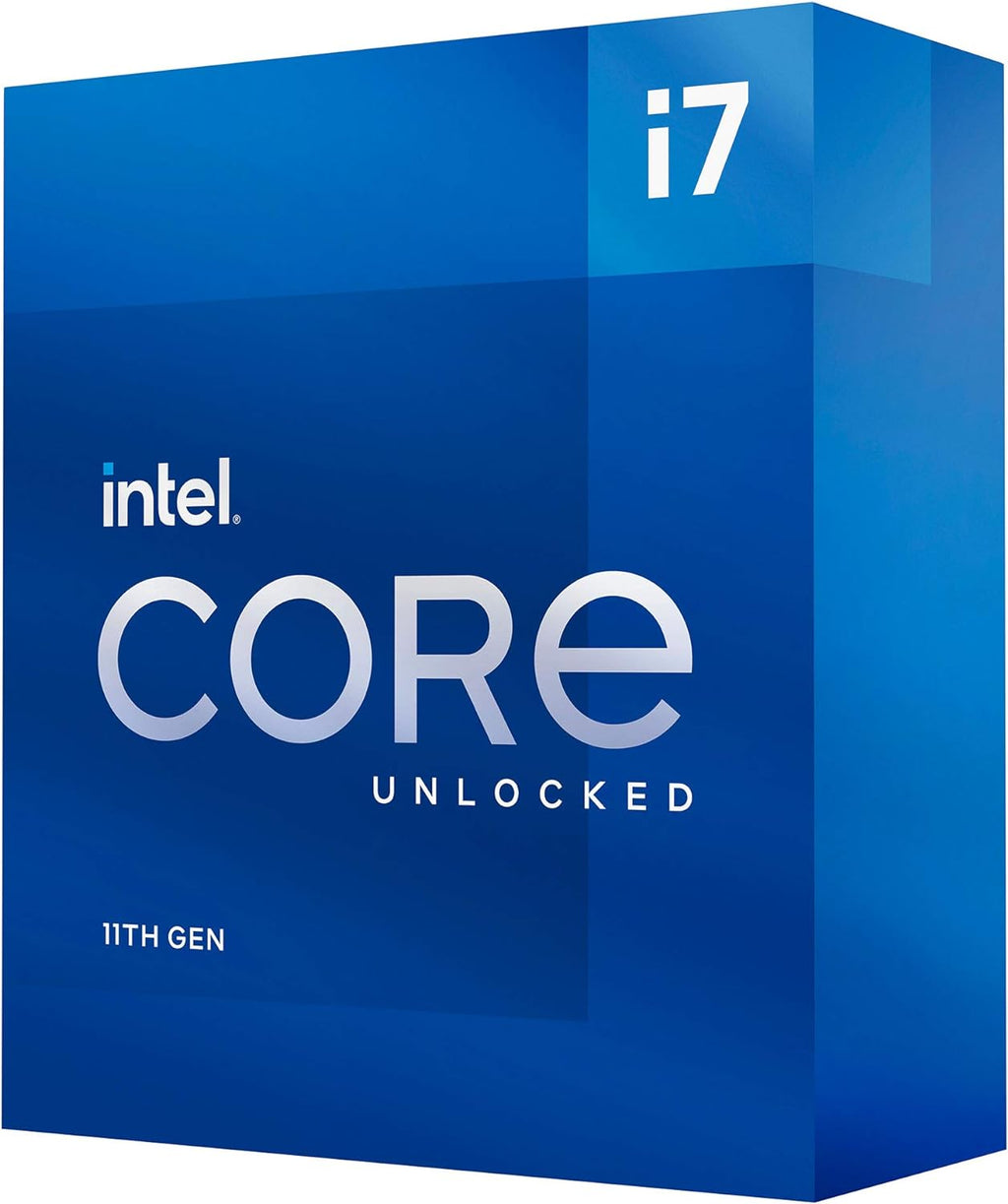 IntelÂ® Coreâ¢ i7-11700K Desktop Processor 8 Cores up to 5.0 GHz Unlocked LGA1200 (Intel 500 Series & Select 400 Series Chipset) 125W