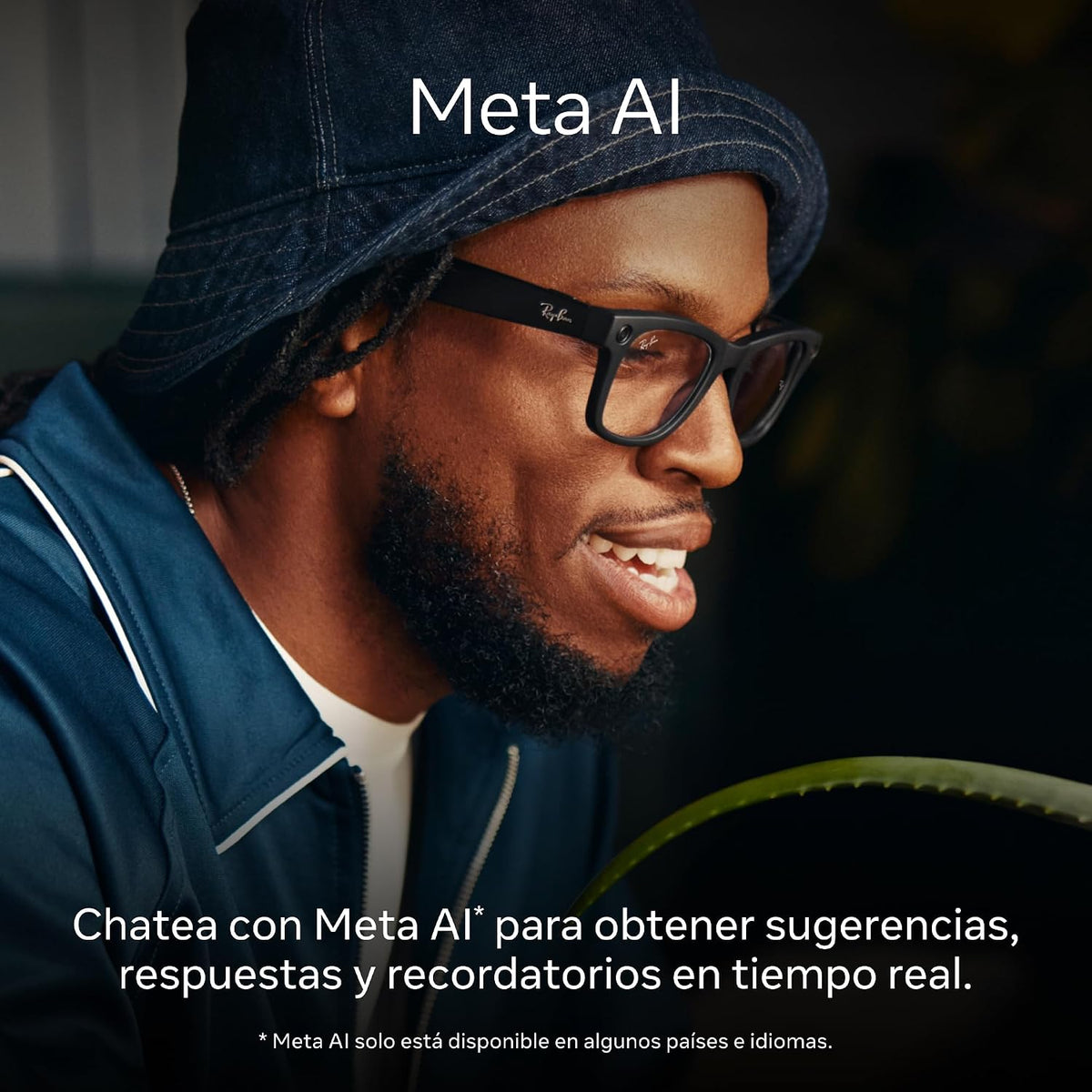 Ray-Ban Meta (Gen 1), Wayfarer, Large Matte Black | Smart AI Glasses for Men, Women â 12 MP Camera, Open-Ear Speakers, Video Recording, Bluetooth â TransitionsÂ® Clear Lenses â Wearable Technology