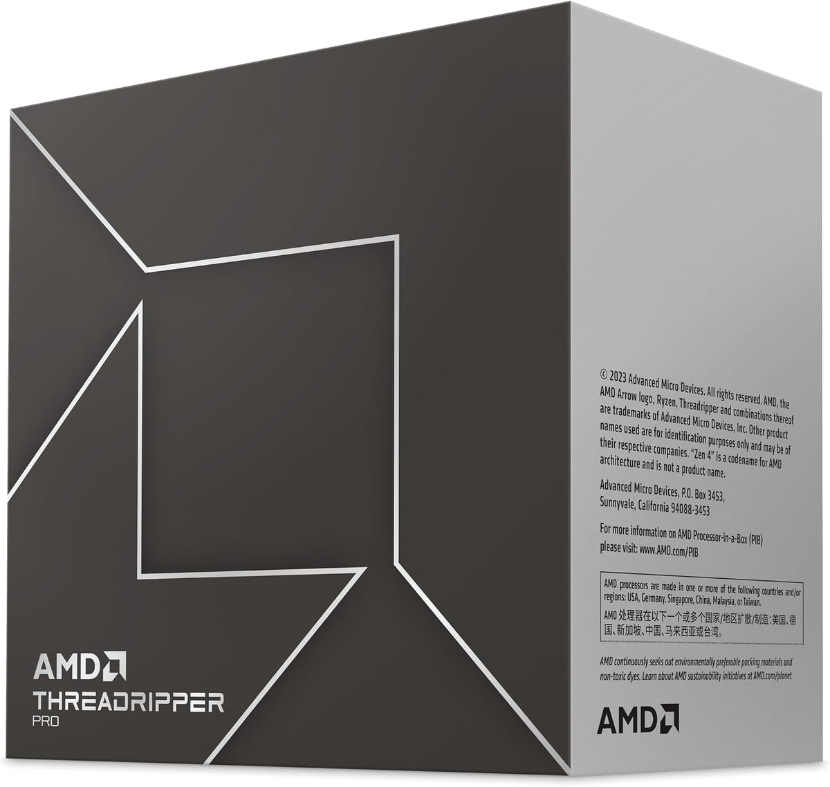 AMD Ryzenâ¢ Threadripperâ¢ PRO 7965WX 24-Core, 48-Thread Processor