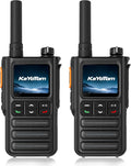 Lifetime Free GPS Global Unlimited Range Walkie Talkie Poc Radios(2-Pack)