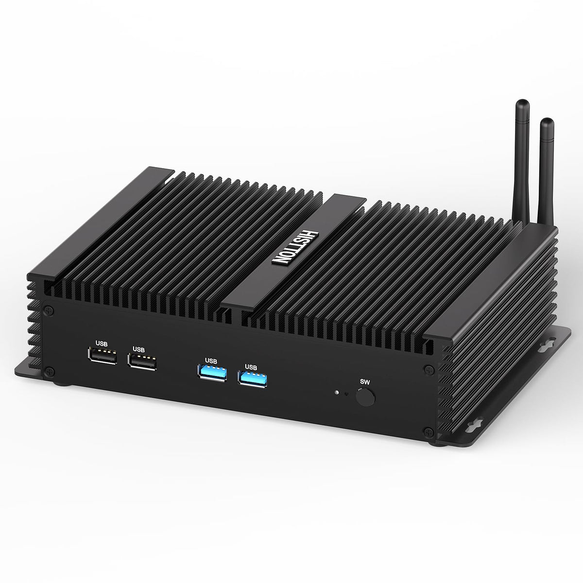 HISTTON Fanless Mini PC Core i7-8550U, DDR4 16GB RAM 512GB SSD