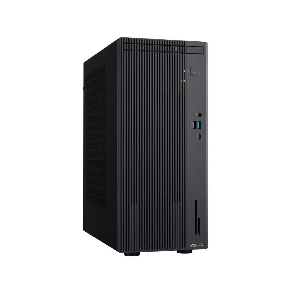 ASUS V500 Mini Tower 15L Desktop, 10-Core Intel Core i7-13620H Processor, 16GB RAM 512GB SSD, Windows 11 Home, Wired Keyboard & Mouse with PLUSERA 8-in-1 Hub, Gray