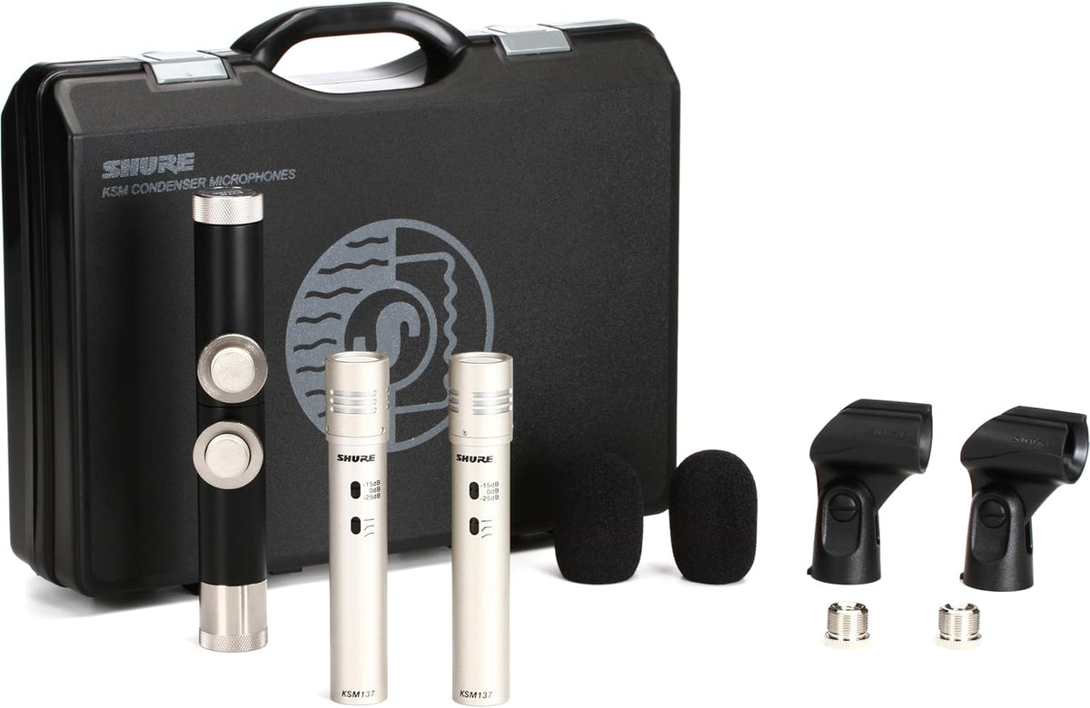 Shure DMK57-52 and KSM137 Pair Drum Microphone Bundle