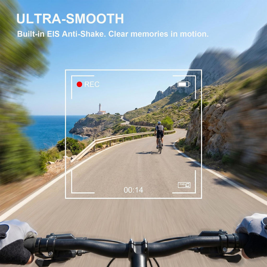 4K AI Smart Glasses with Camera, Bluetooth Call & Translation for Men Women