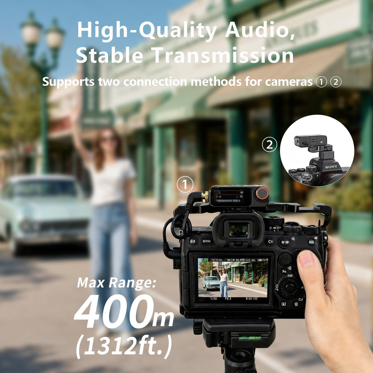 DJI Mic 3 (2 TX + 1 RX + Charging Case) + Lightning Adapter
