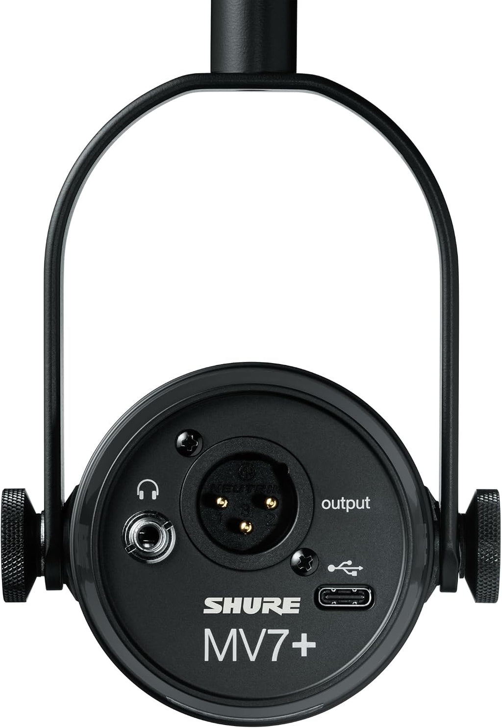 Shure MV7+ USB-C & XLR Podcast Dynamic Microphone - Black
