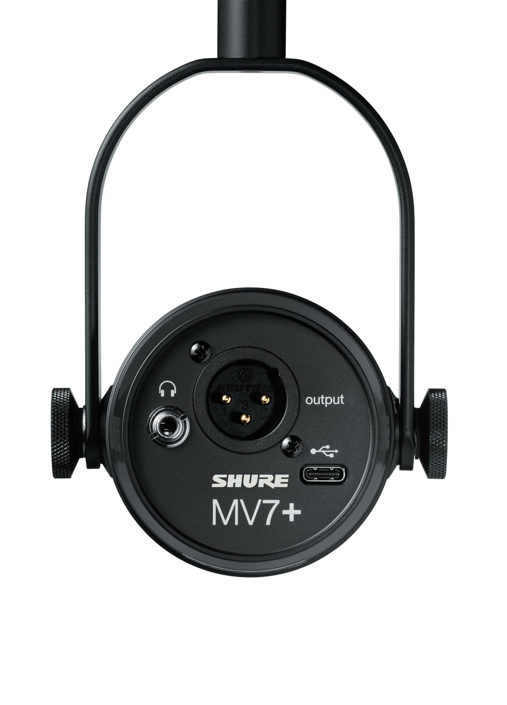 Shure MV7X XLR Dynamic Podcast & Recording Microphone - Black
