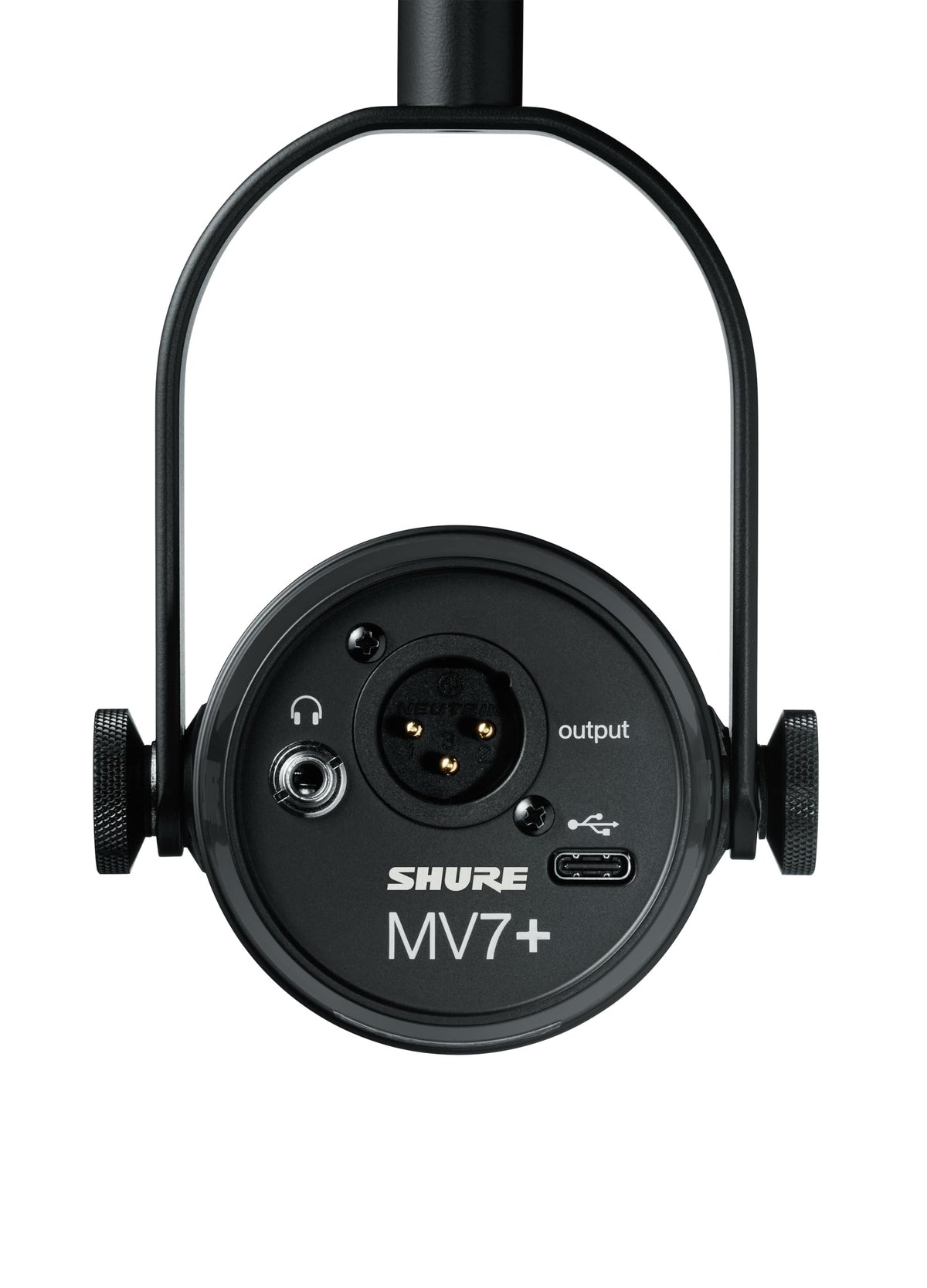 Shure MV7X XLR Dynamic Podcast & Recording Microphone - Black