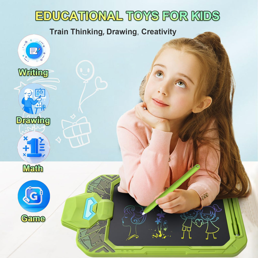 LCD Writing Tablet for Kid, Spider Design Drawing Pad, 10 Inch