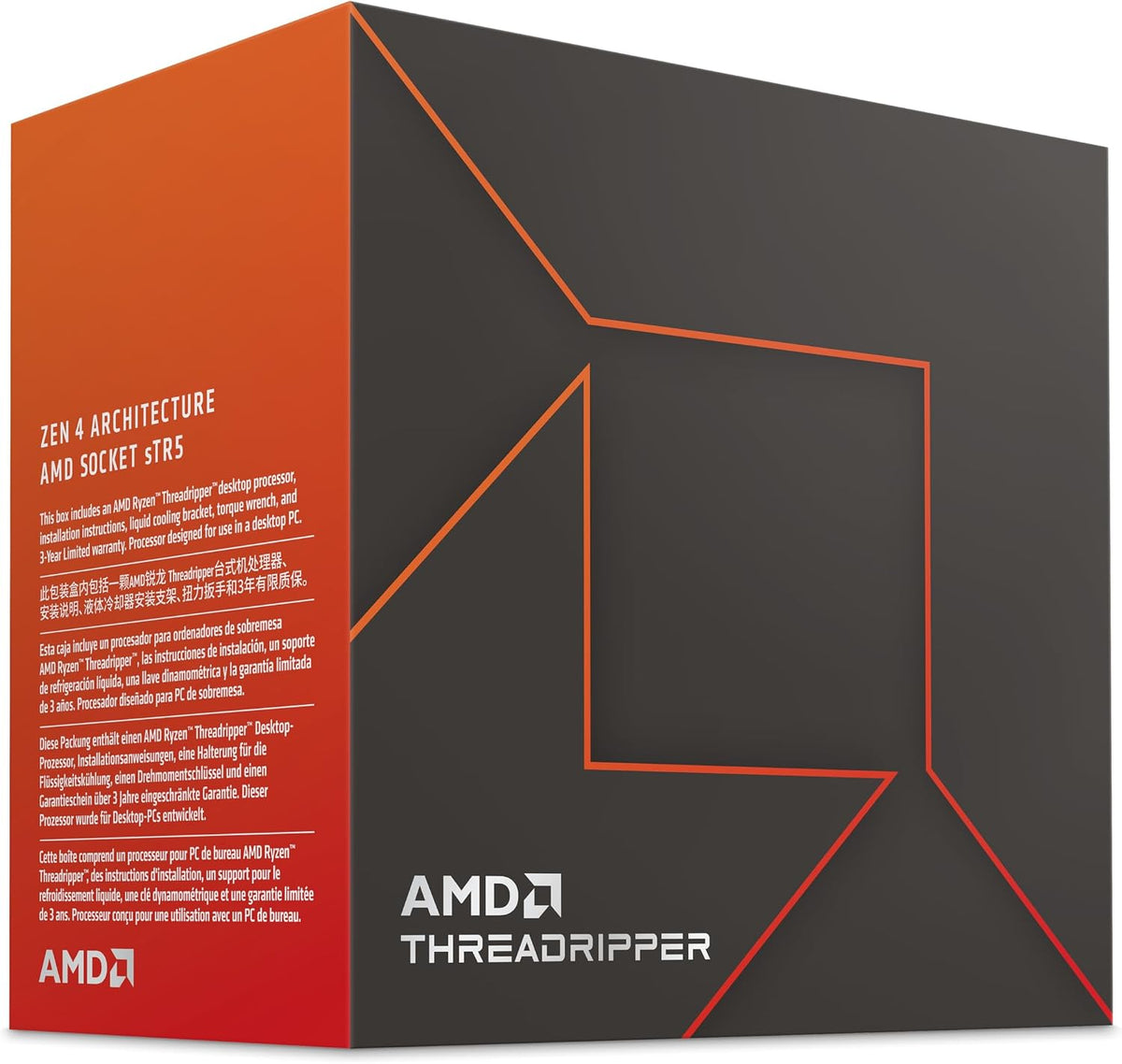 AMD Ryzenâ¢ Threadripperâ¢ 7960X 24-Core, 48-Thread Processor