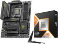 Micro Center AMD 9950X3D Processor with MSI MAG X870E Tomahawk Motherboard