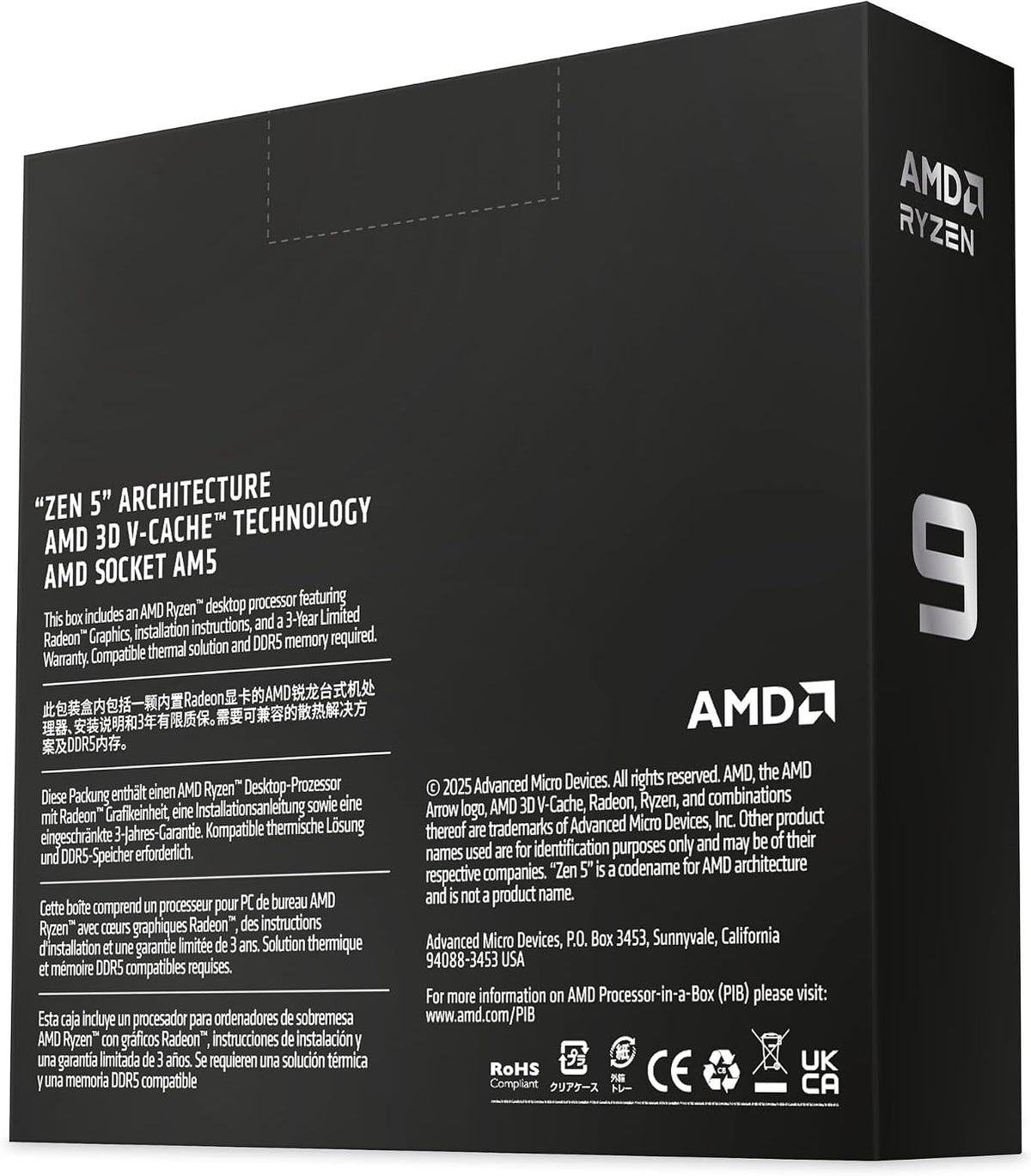 AMD Ryzenâ¢ 9 9950X3D2 Dual Edition
