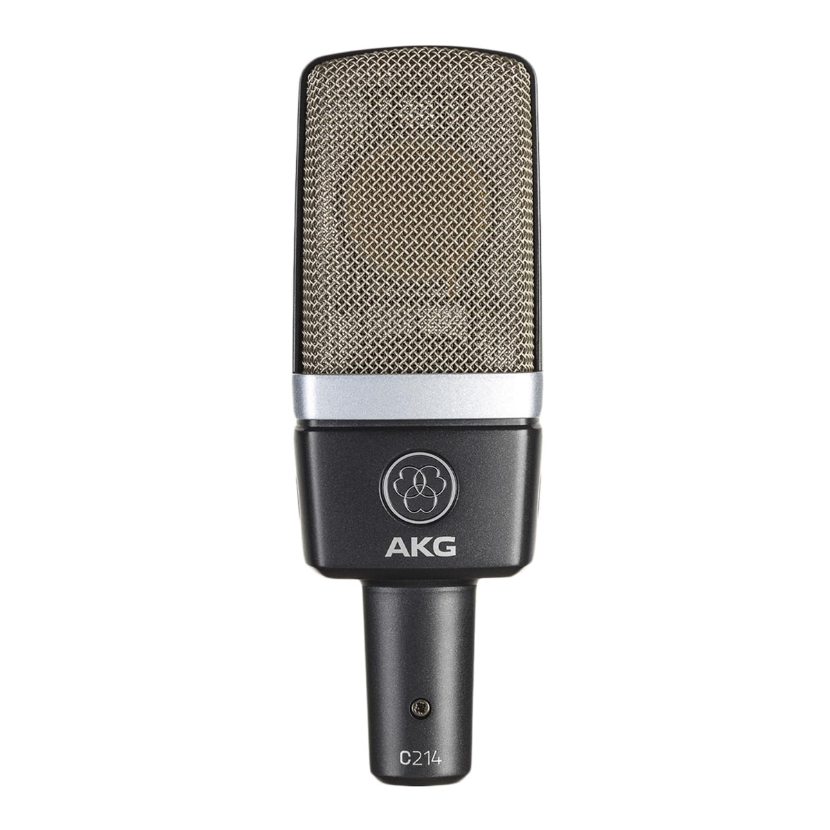 AKG Pro Audio C414XLS Pair Studio Grade Professional Large Diaphragm, Dual Capsule, Multi-Pattern, Vocal & Instrument Condenser Microphone with Aluminum Carrying Case. XLR Connector. Gray with Gold.