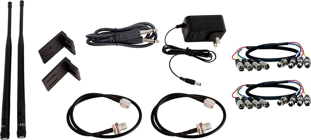 VocoPro UDX-PLAY-16 Professional Digital UHF PLL Wireless Microphone System with Sixteen Headset Vocal Microphones