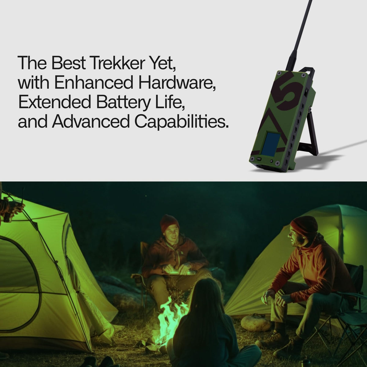 Trekker Delta Off-Grid LoRa GPS Radio, ATAK Meshtastic Communicator