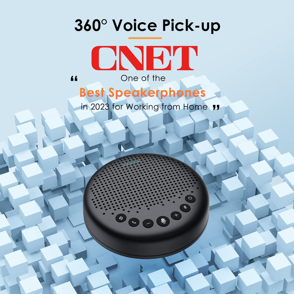 EMEET Luna Plus Kit Conference Speaker and Microphone with 8+1 Mics