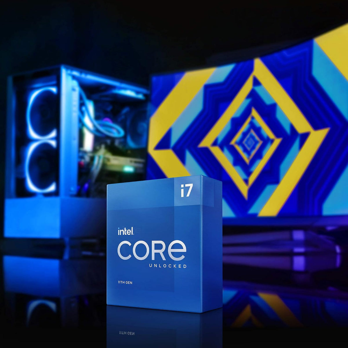 IntelÂ® Coreâ¢ i7-11700K Desktop Processor 8 Cores up to 5.0 GHz Unlocked LGA1200 (Intel 500 Series & Select 400 Series Chipset) 125W
