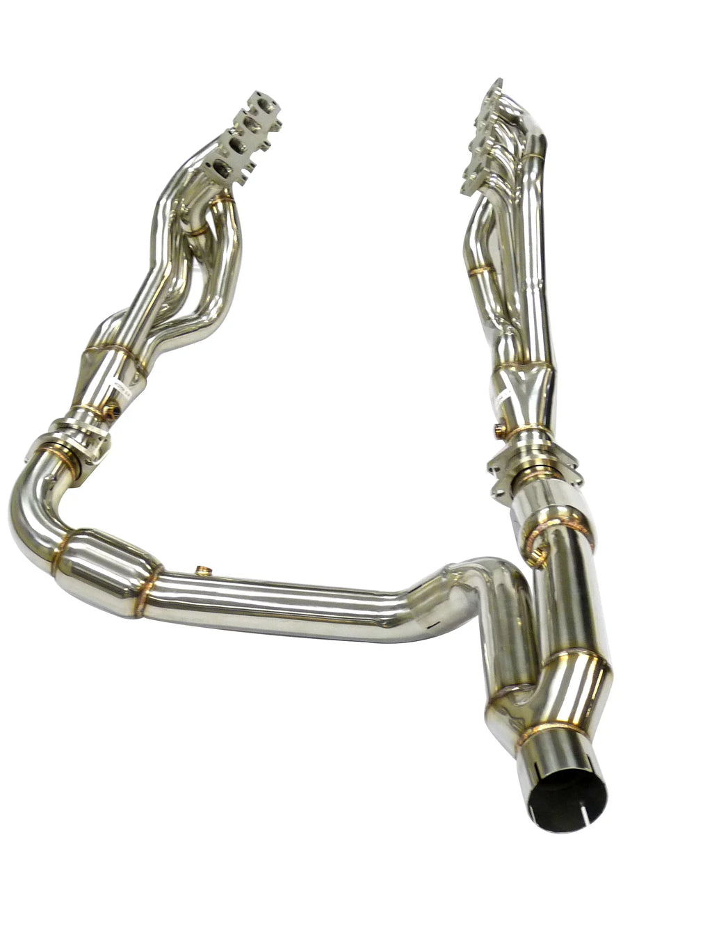 OBX-RS Catted Long Tube Header Fitment For 03 thru 04 Dodge Ram 1500 5.7L Hemi 2WD