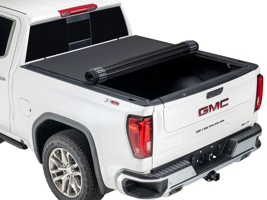 TruXedo Sentry CT Hard Rolling Truck Bed Tonneau Protection | 1585816 | Fits 2019 - 2021 Dodge Ram 1500 w/ Multi-Function (Split) Tailgate 5' 7" Bed (67.4")