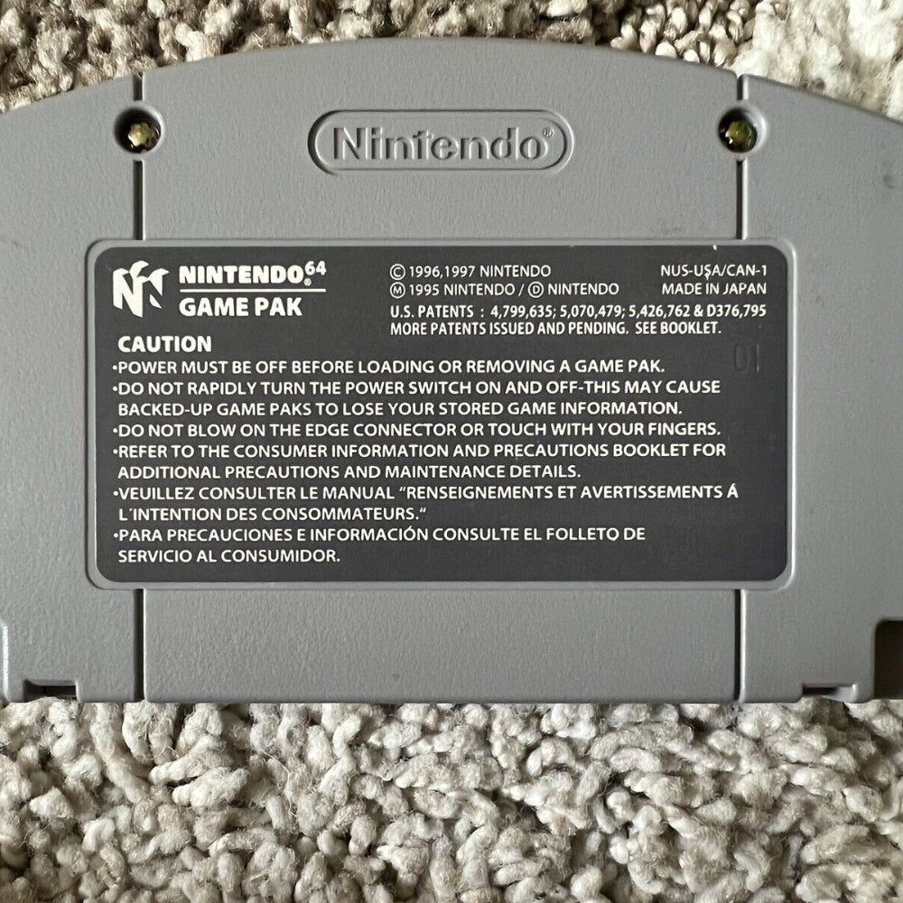 StarCraft 64 (Nintendo 64, 2000) Authentic N64 Cartridge Tested Excellent Cond