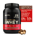 Optimum Nutrition, Gold Standard 100% Whey Protein Powder, 24 g Protein, Chocolate Malt, 2 lb, 29 Servings