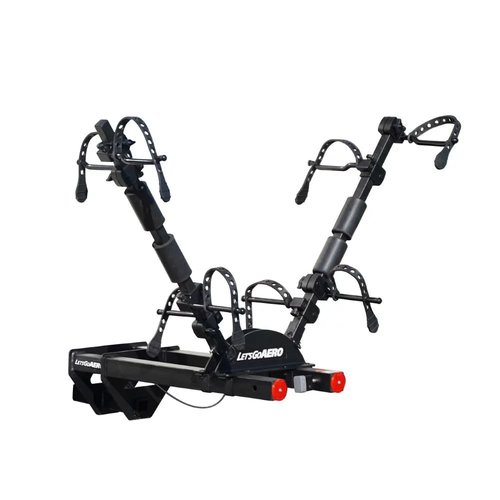 Lets Go Aero (B00390) V-Lectric FAT PRO Two Fat Tire EBike Carrier Fits 2" Receiver Hitch