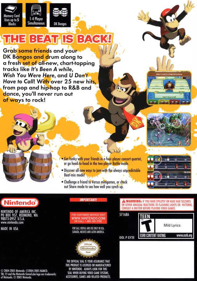 Donkey Konga 2 - GAMECUBE
