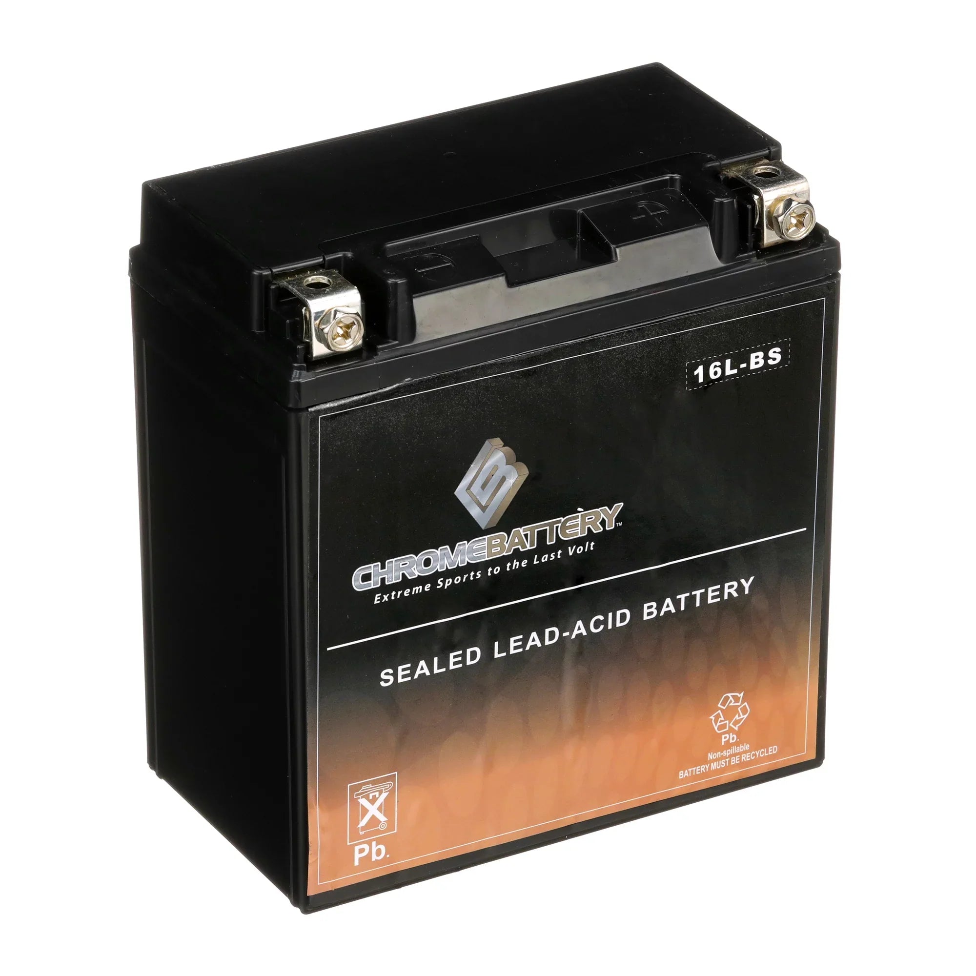 Chrome Battery YTX16L-BS (16L-BS 12 Volt,14 Ah, 230 CCA) Jet Ski Battery Kawasaki Jf650 Ts 1995