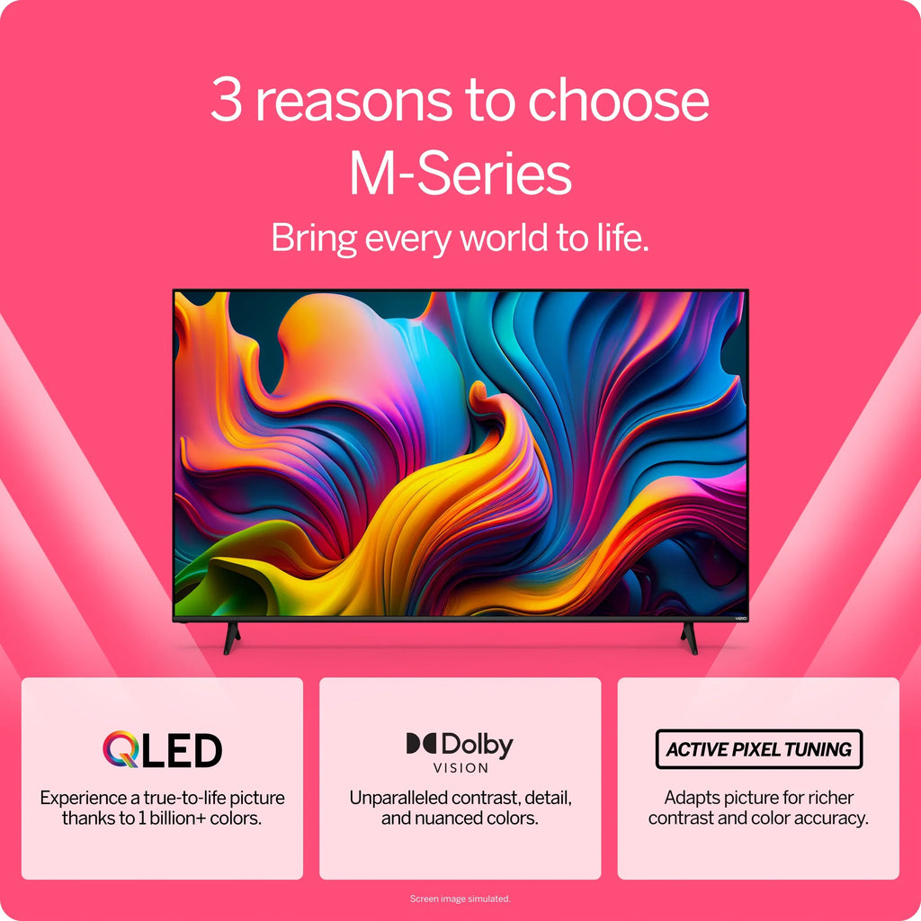 VIZIO 70" Class M6 Series 4K QLED HDR Smart TV M70Q6-J03