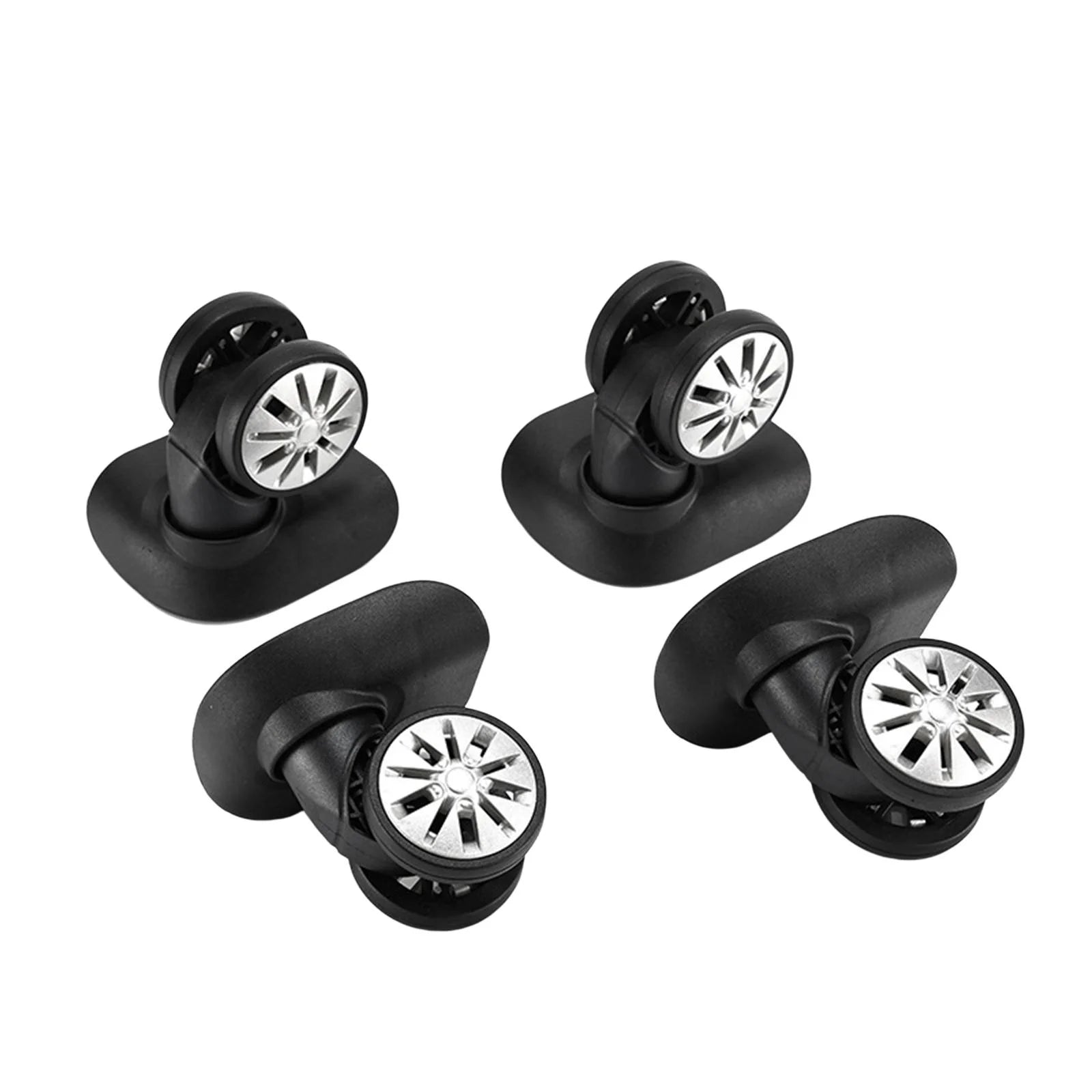 4Pcs Luggage Wheels Replacement Caster Wheels Trolley Case Suitcase Bag