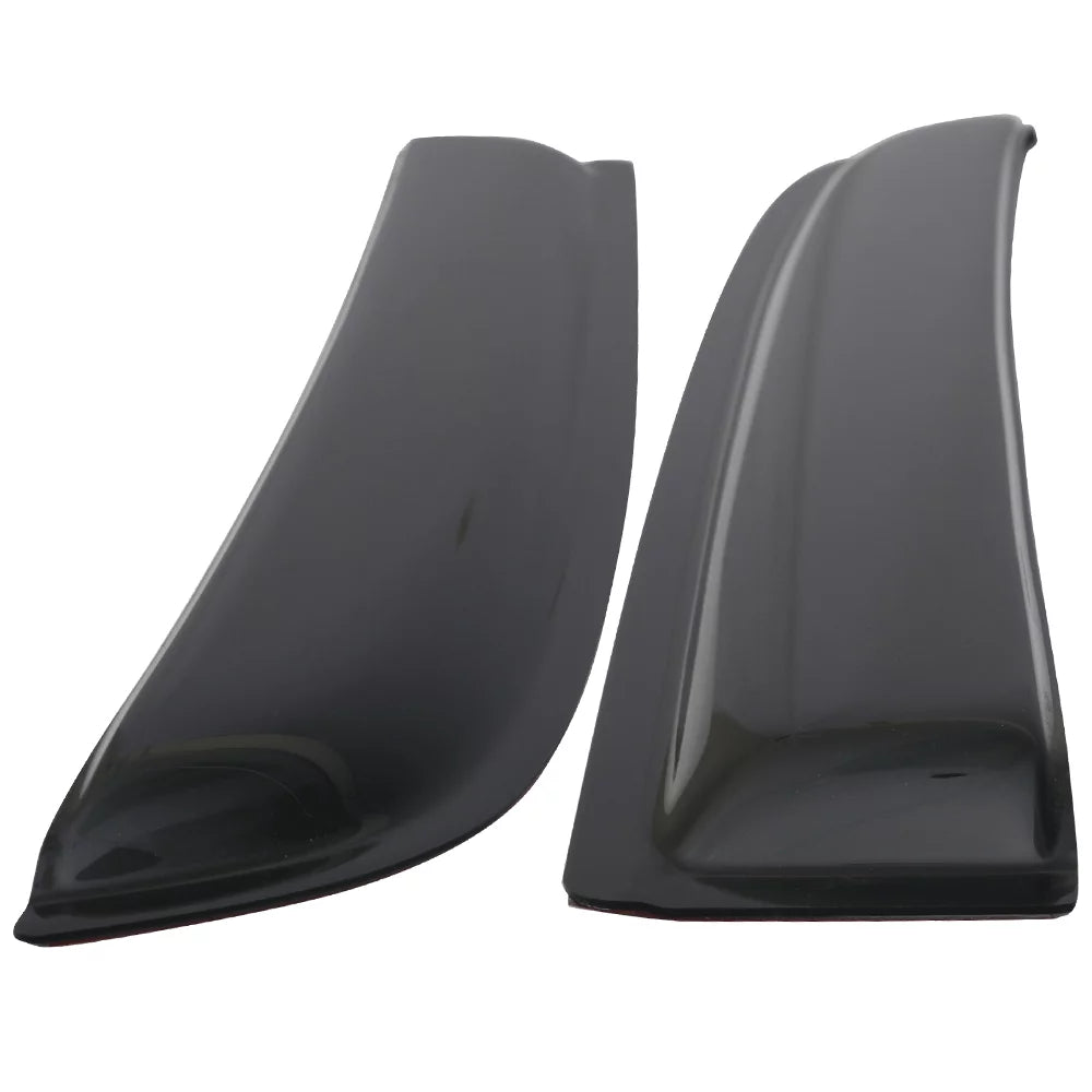 Ikon Motorsports with 14-23 Mitsubishi Mirage Hatchback Acrylic Window Visors Vent Windshield Deflector Rain Guard 4Pc Set Outside Mount 2014 2015 2016 2017 2018 2019 2020 2021