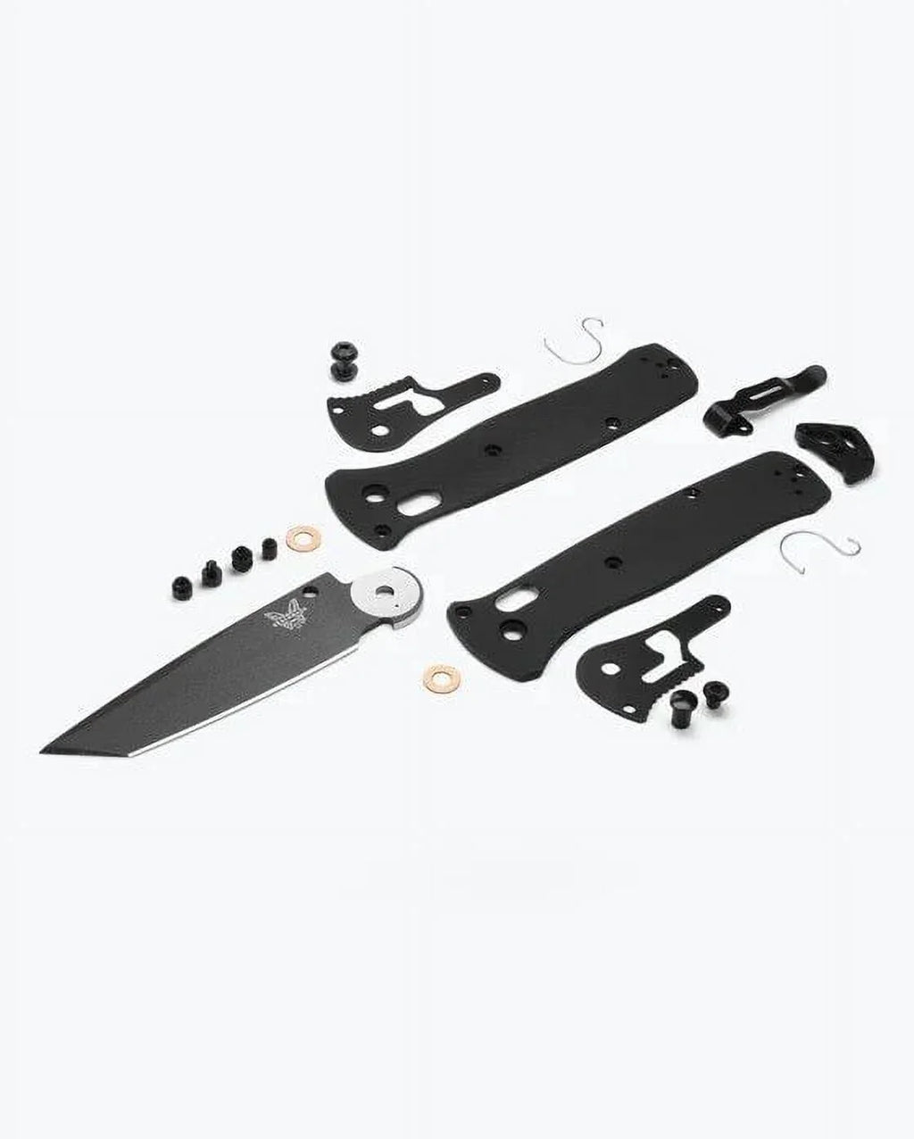 Benchmade Tanto Blade Black Aluminum Handle Folding Knife - BM-537GY-03