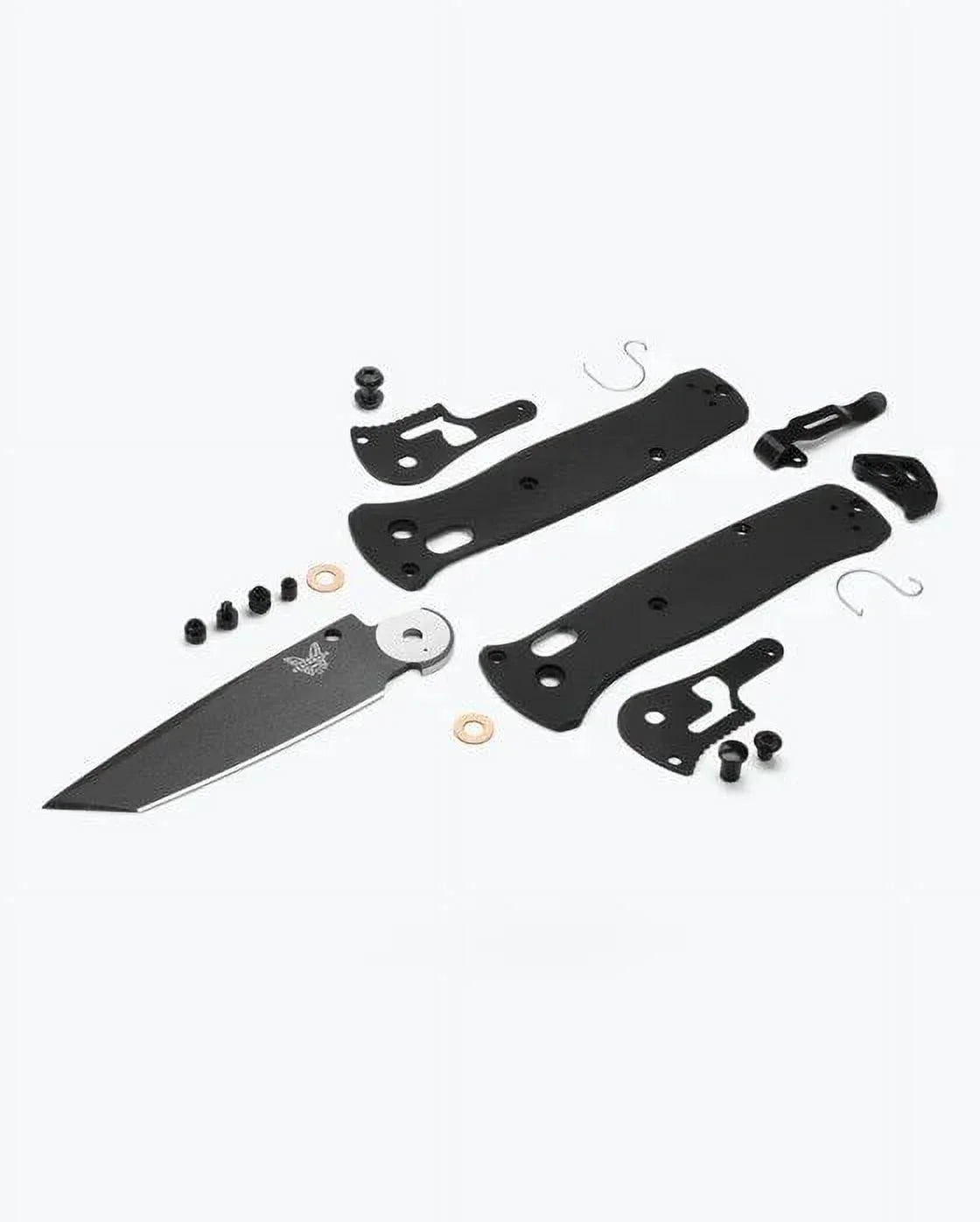 Benchmade Tanto Blade Black Aluminum Handle Folding Knife - BM-537GY-03