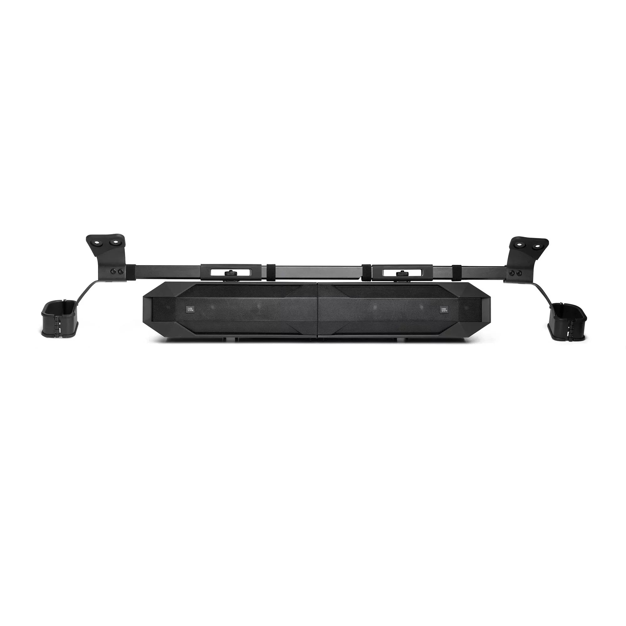 JBL JBLBB4005D - 5-Door Passive Sound Bar with Bronco with JBL Apex PA 1502 2 Channel Marine & Powersport Amplifier - 150 x 2 At 2-Ohms and Bronco Install Accessories