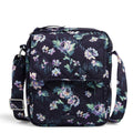 Vera Bradley Women's Permance Twill Small Crossbody Bag Navy Garden