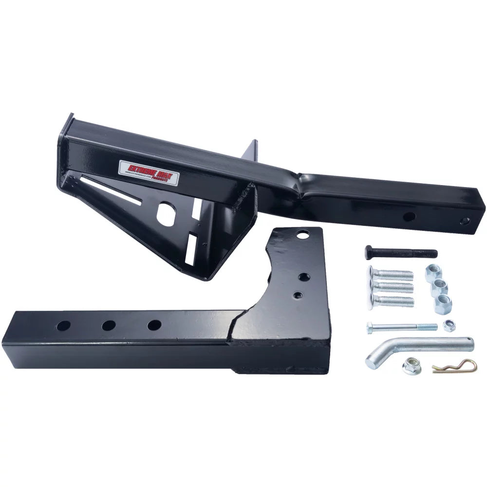 Extreme Max 5001.5831 Pivoting Fold Down Hitch Mount Spare Tire Carrier 2" Receivers