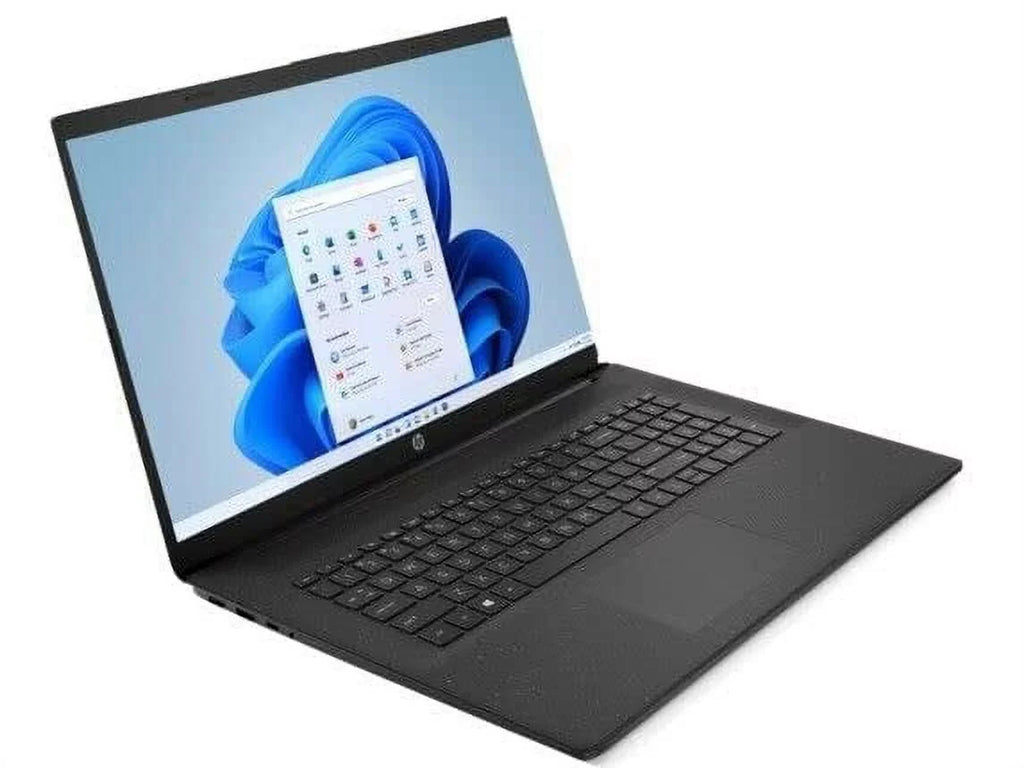 HP High Permance Laptop 2023, 17.3" FHD IPS, 10-Core 12th Intel i7-1255U, Iris Xe Graphics, 16GB DDR4, 512GB SSD, WiFi 6 Bluetooth HDMI USB-C Fullsize Keyboard Numpad, Windows 10, COU 32GB USB