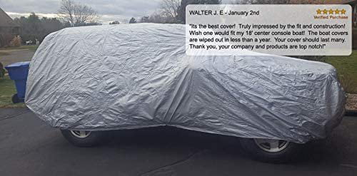 proof SUV Protection With 2016 Volvo XC60 - Outdoor & Indoor - Protect From Rain Water, Snow, Sun - Long-lasting - Fleece Lining - Includes Anti-Theft Cable Lock, Storage Bag & Wind Straps