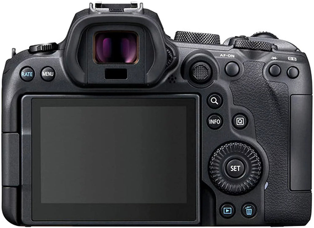Canon EOS R6 Mirrorless Digital Camera with RF 24-105mm f/4 L is USM Lens + RF 100-400mm is USM Lens + 420-800mm Super Telephoto Lens + 128GB Memory + Case + Tripod + Filters 43pc Bundle
