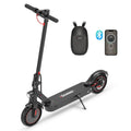 iScooter Max Electric Scooter, 500 W Motor Max Speed 30 km, 18-25 Miles Long-Range Battery Adults,10 In Solid Tires, Foldable and Portable Commuting with Double Braking System