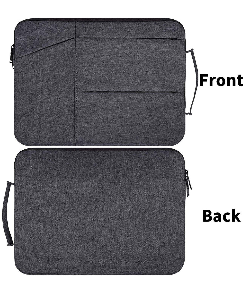 Graphics Drawing Tablet Carry Case with Artist Glove Compatible for Wacom Intuos Pro PTH660 Medium Case Huion H1060P, H950P, HS610, Xp-Pen Deco 01 V2, Ugee M708 and VEIKK A30 (Black)