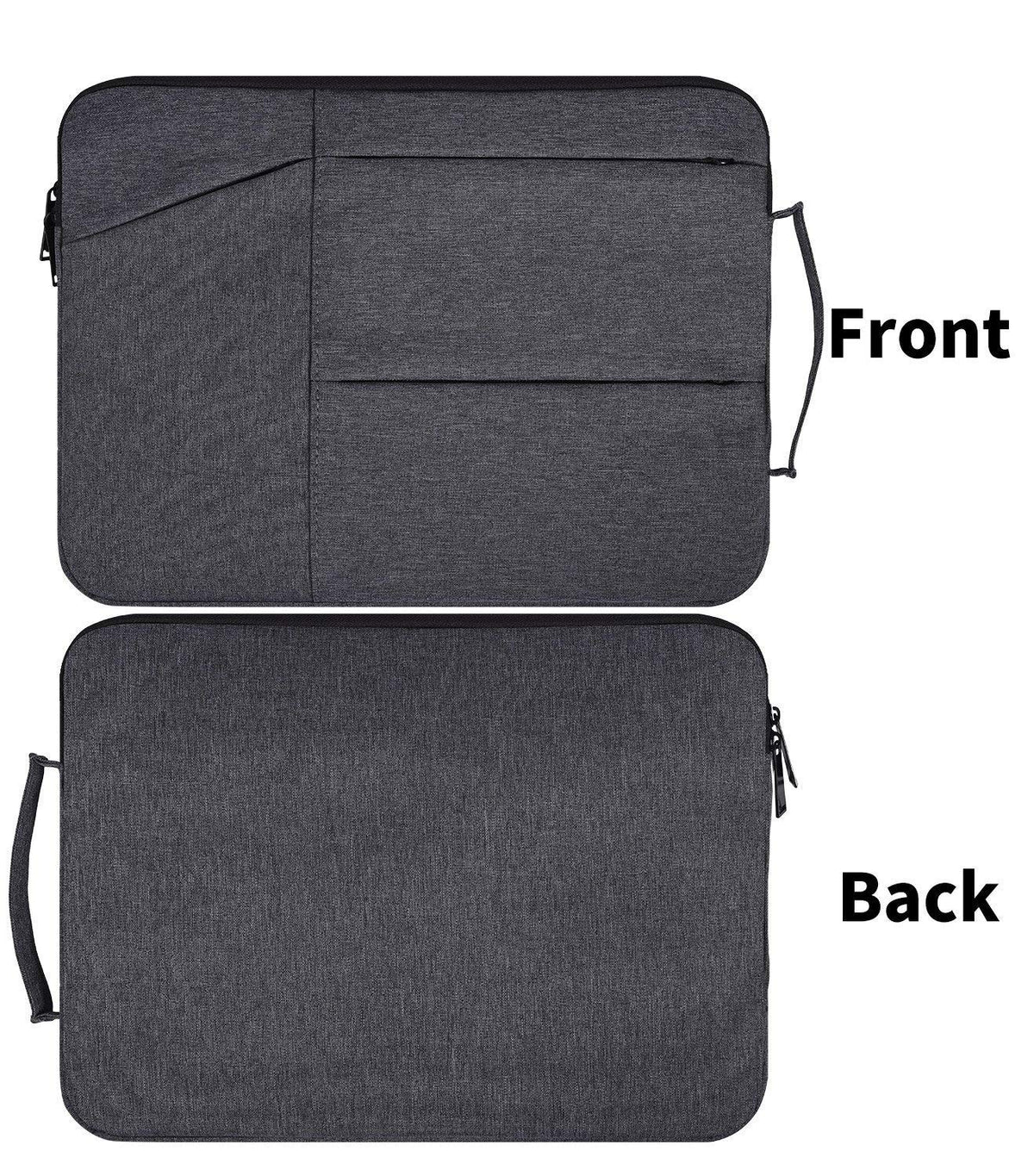 Graphics Drawing Tablet Carry Case with Artist Glove Compatible for Wacom Intuos Pro PTH660 Medium Case Huion H1060P, H950P, HS610, Xp-Pen Deco 01 V2, Ugee M708 and VEIKK A30 (Black)
