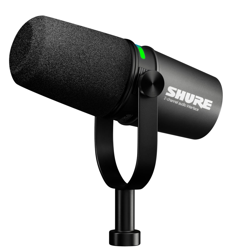 Shure MV7X XLR Dynamic Podcast & Recording Microphone - Black