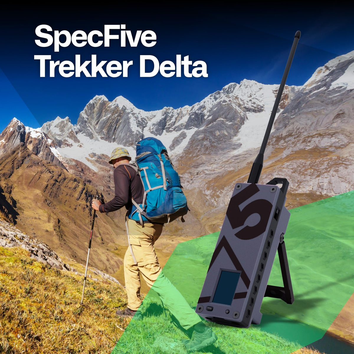 Trekker Delta Off-Grid LoRa GPS Radio, ATAK Meshtastic Communicator