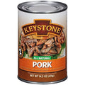 (12 Pack) Keystone All Natural Pork 14.5 oz Can Emergency Survival Food For Camping Hiking and Backpacking Ready to Eat- Pack of 12 Cans