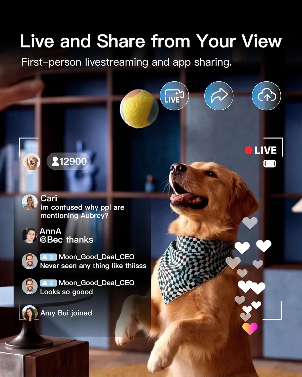 AI Smart Glasses, 8MP Camera, 16GB Storage, Real-Time Translation